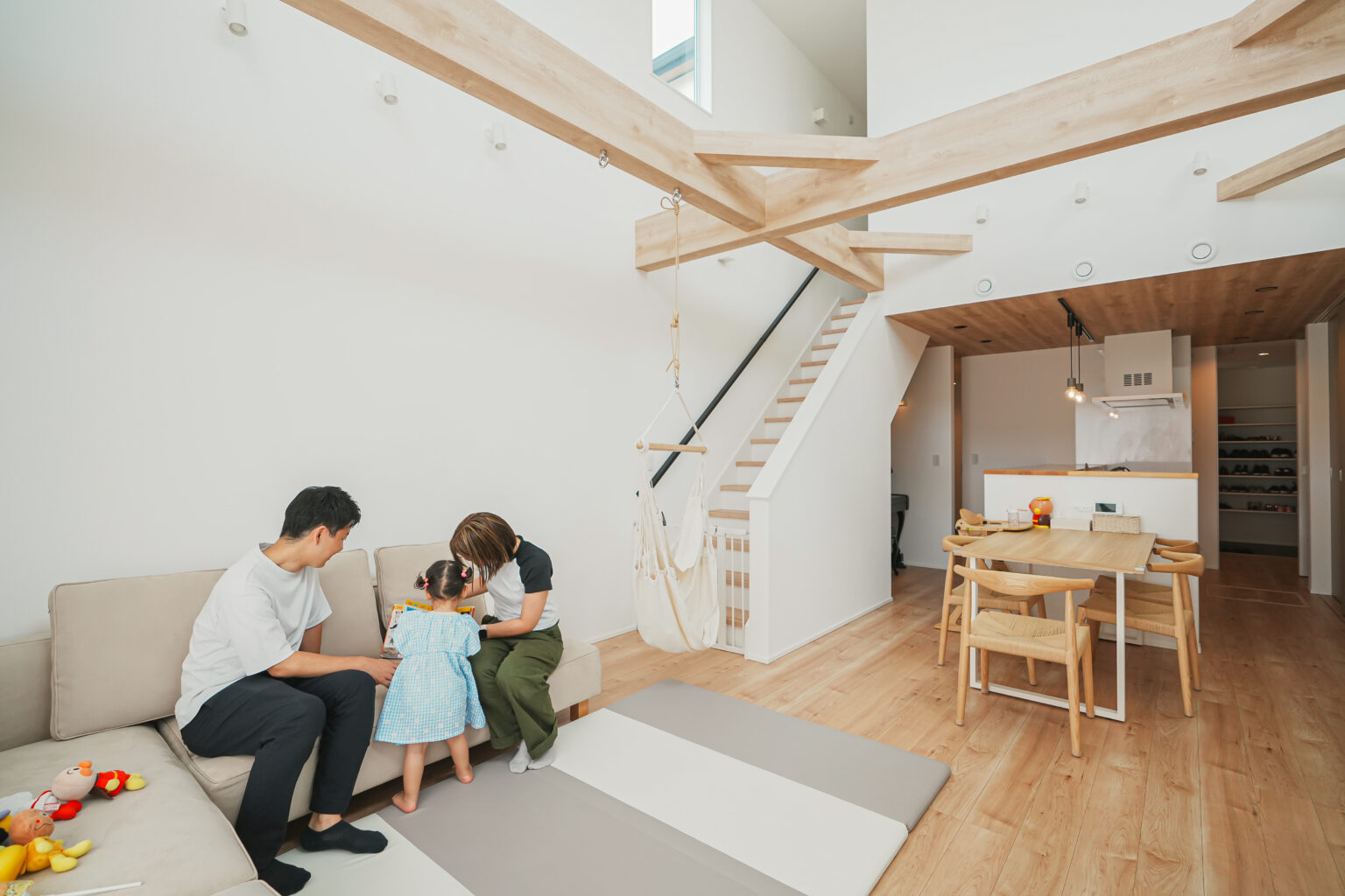 “こう暮らしたい”をカタチにした　オーダーメイドの家